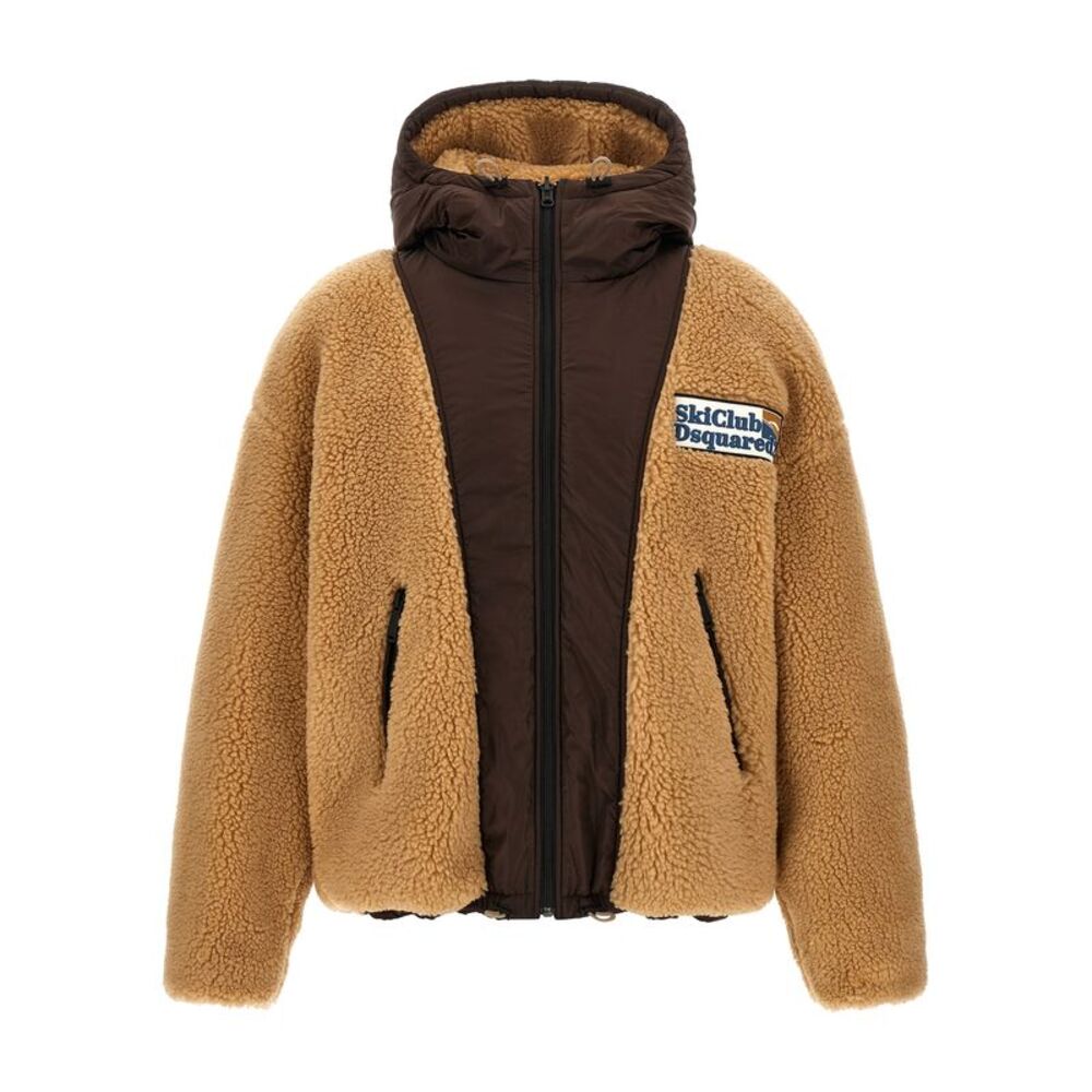 Dsquared² Brown Polyester Men's Bomber